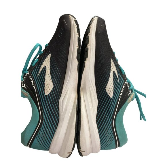 Brooks Launch 5 Women's Size 8 Black Teal Trainers Running Shoes READ - Picture 6 of 9